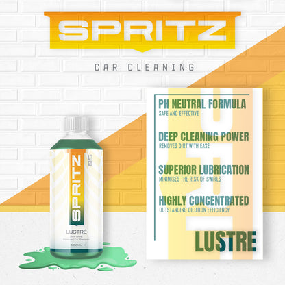 Spritz Shampoo 'Lustre' and Microfibre Mitt Combo